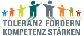 Logo des Bundesprogramms „Toleranz fördern, Kompetenz stärken“